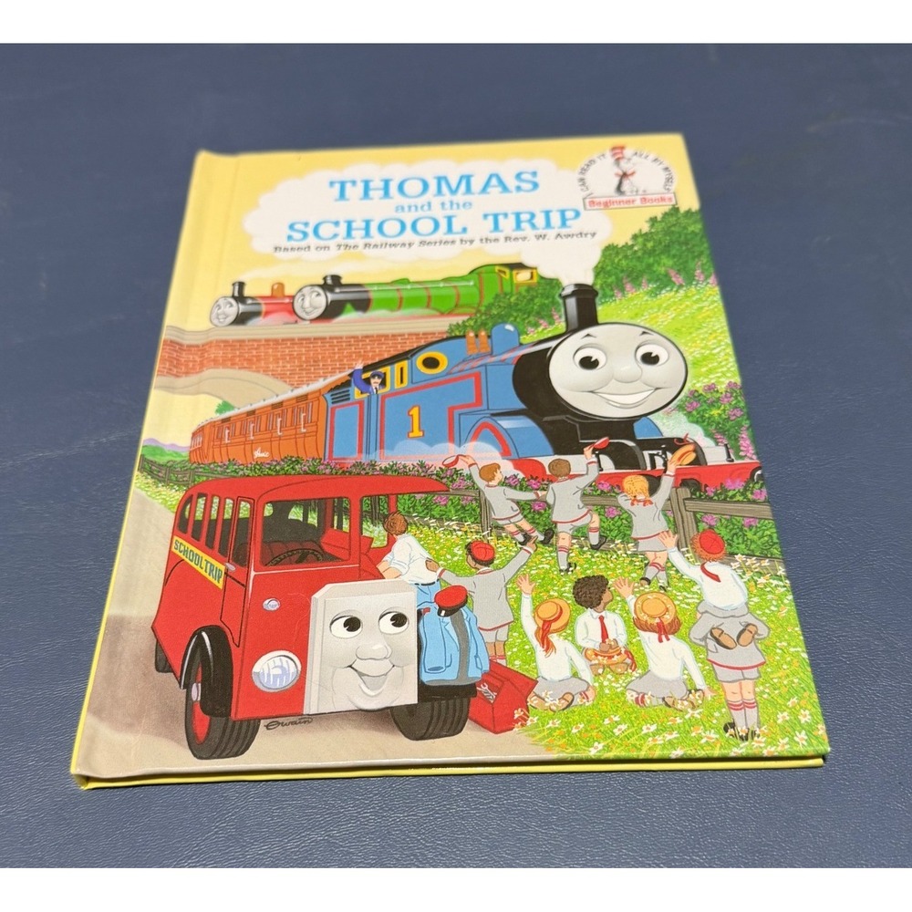 Thomas and the School Trip Hardcover Beginner Books Grolier Edition 1993 Awdry
